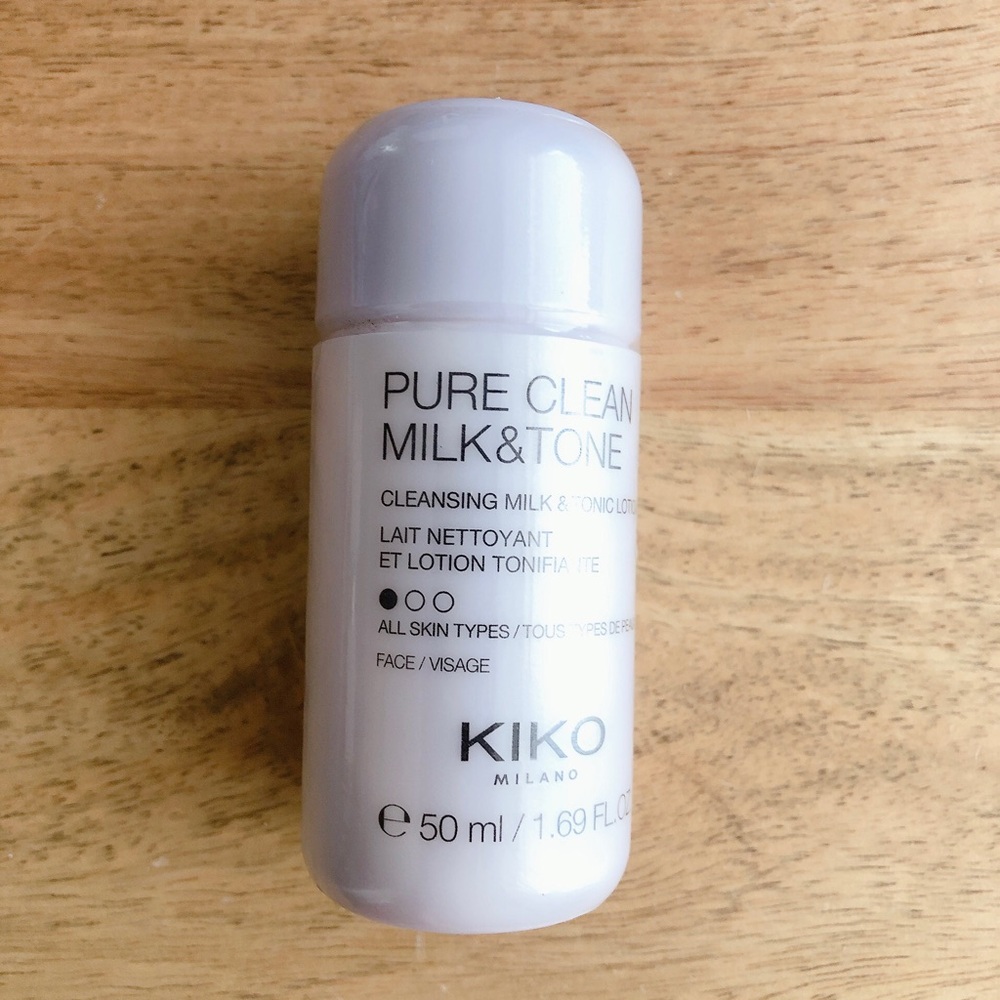 Kiko Pure Clean Milk & Tone cleansing milk